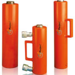 Double acting hydraulic cylinders